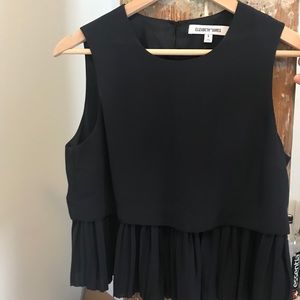 Elizabeth & James Women's Dark Navy Top